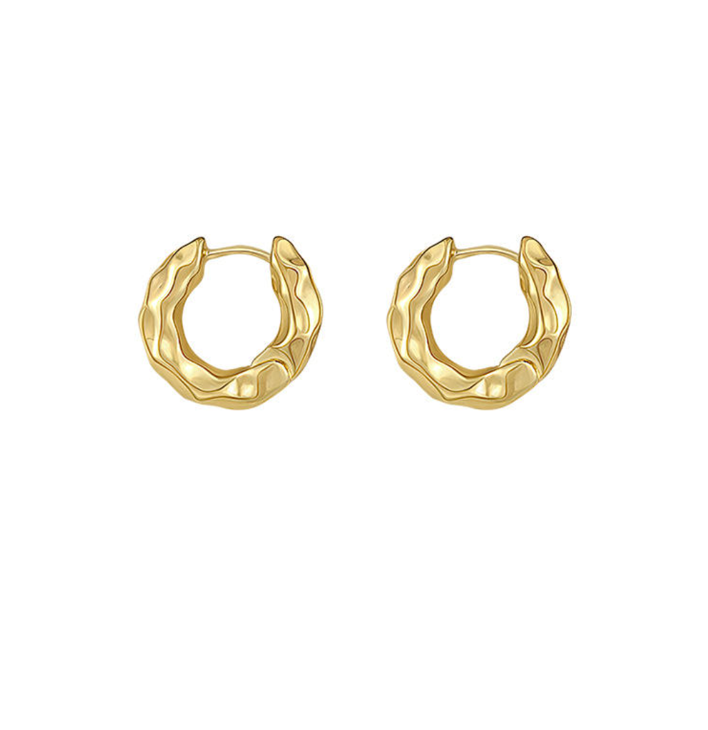 Luxury Gold & Silver Tone Statement Earrings for Women