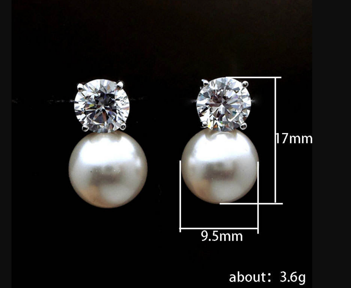 Luxury Heart Hoop Drop Earrings