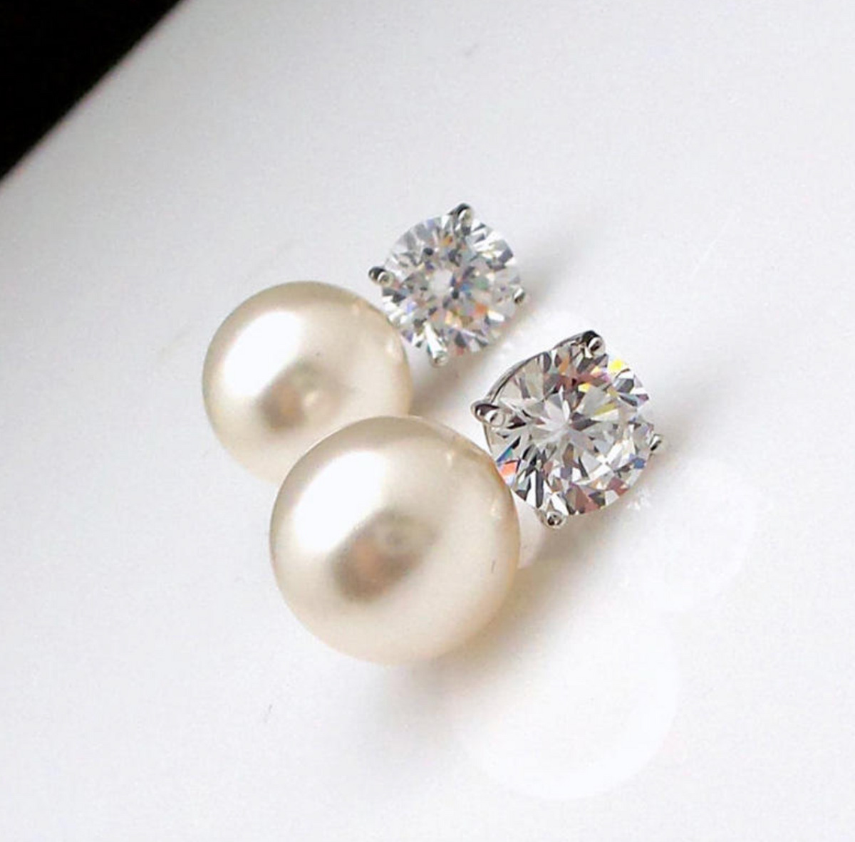 Luxury Heart Hoop Drop Earrings